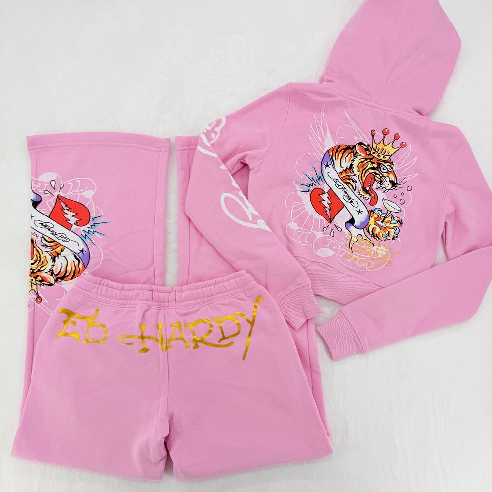 Ed Hardy Tracksuit (Size M)